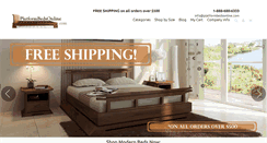 Desktop Screenshot of platformbedsonline.com