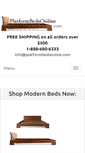 Mobile Screenshot of platformbedsonline.com